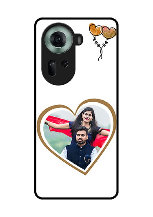 Oppo Reno 11 5G Custom Glass Phone Case - You & Me Design