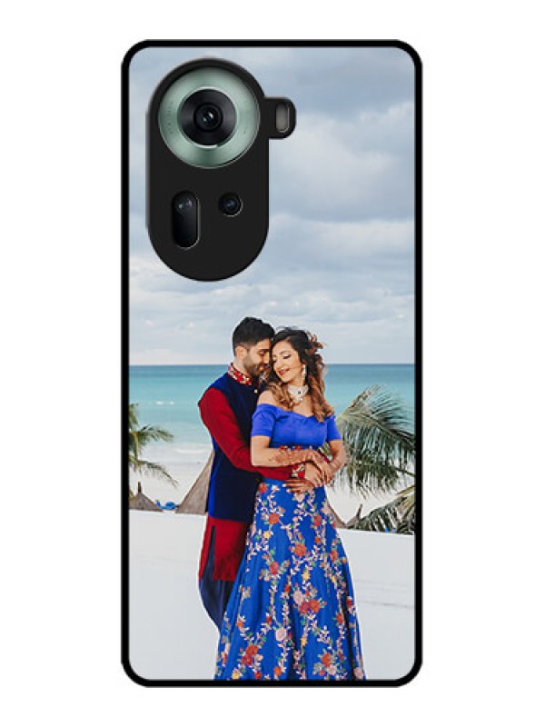 Custom Oppo Reno 11 5G Custom Glass Phone Case - Upload Full Picture Design