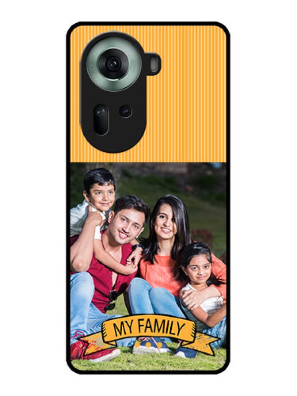 Custom Oppo Reno 11 5G Custom Glass Phone Case - My Family Design