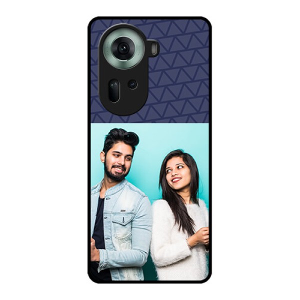 Oppo Reno 11 5G Custom Glass Phone Case - With Best Friends Design