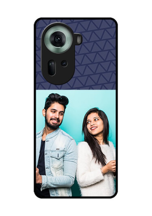 Oppo Reno 11 5G Custom Glass Phone Case - With Best Friends Design