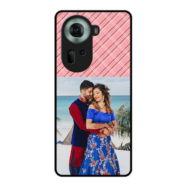 Oppo Reno 11 5G Custom Glass Phone Case - Together Forever Design