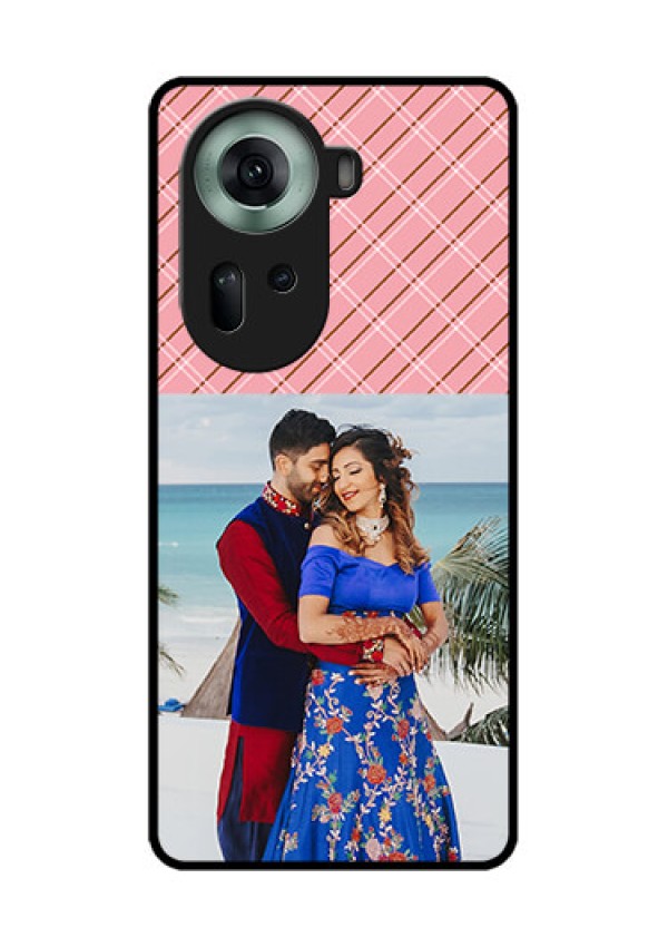 Oppo Reno 11 5G Custom Glass Phone Case - Together Forever Design