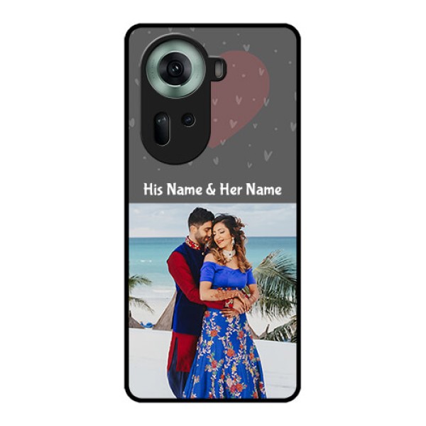 Oppo Reno 11 5G Custom Glass Phone Case - Buy Love Design With Photo Online Oppo Reno 11 5G Custom Glass Phone Case - Buy Love Design With Photo Online