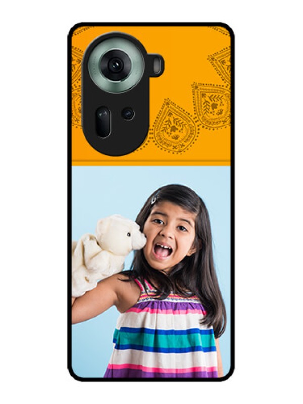 Custom Oppo Reno 11 5G Custom Glass Phone Case - Photo Wedding Design