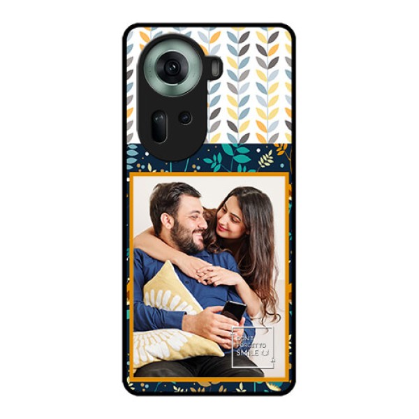 Oppo Reno 11 5G Custom Glass Phone Case - Pattern Design