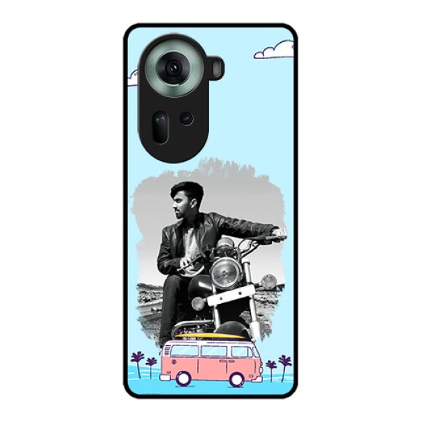 Oppo Reno 11 5G Custom Glass Phone Case - Travel & Adventure Design Oppo Reno 11 5G Custom Glass Phone Case - Travel & Adventure Design
