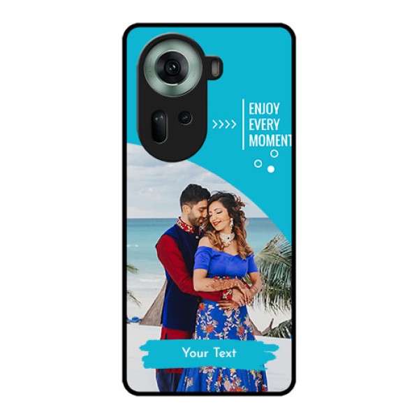 Oppo Reno 11 5G Custom Glass Phone Case - Happy Moment Design