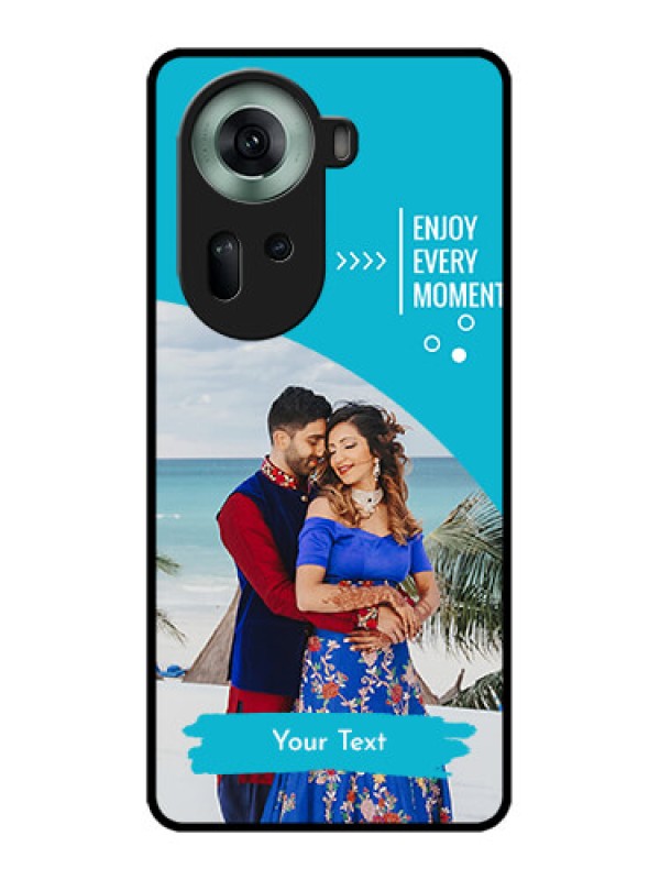 Custom Oppo Reno 11 5G Custom Glass Phone Case - Happy Moment Design