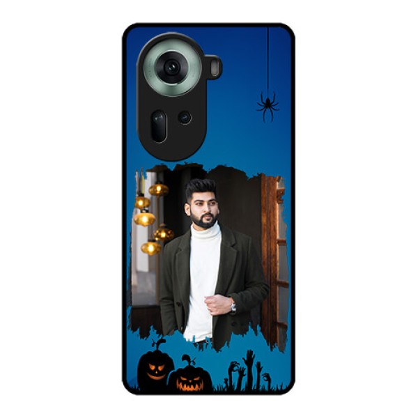 Oppo Reno 11 5G Custom Glass Phone Case - With Pro Halloween Design
