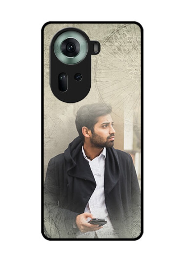 Oppo Reno 11 5G Custom Glass Phone Case - With Vintage Design