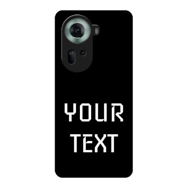 Oppo Reno 11 5G Custom Glass Phone Case - Your Name Design