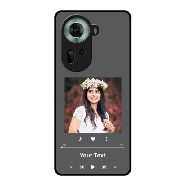 Oppo Reno 11 5G Custom Glass Phone Case - Play The Music Design