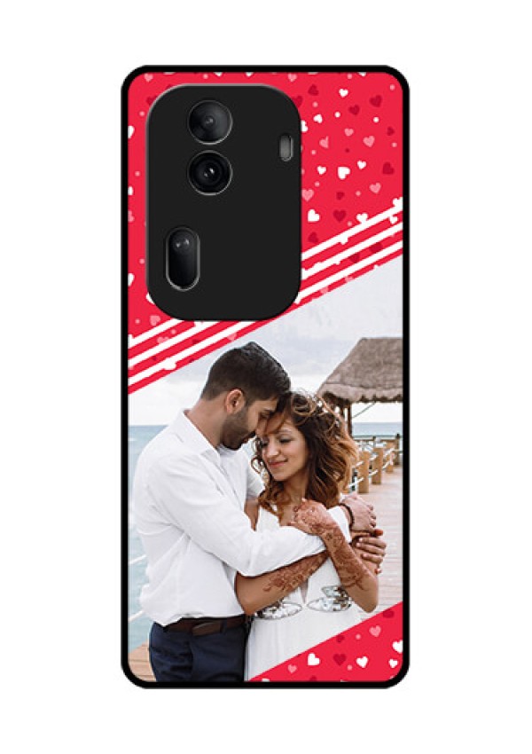 Oppo Reno 11 Pro 5G Custom Glass Phone Case - Valentines Gift Design