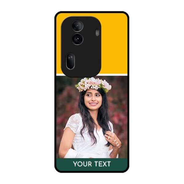 Oppo Reno 11 Pro 5G Custom Glass Phone Case - Love You Design