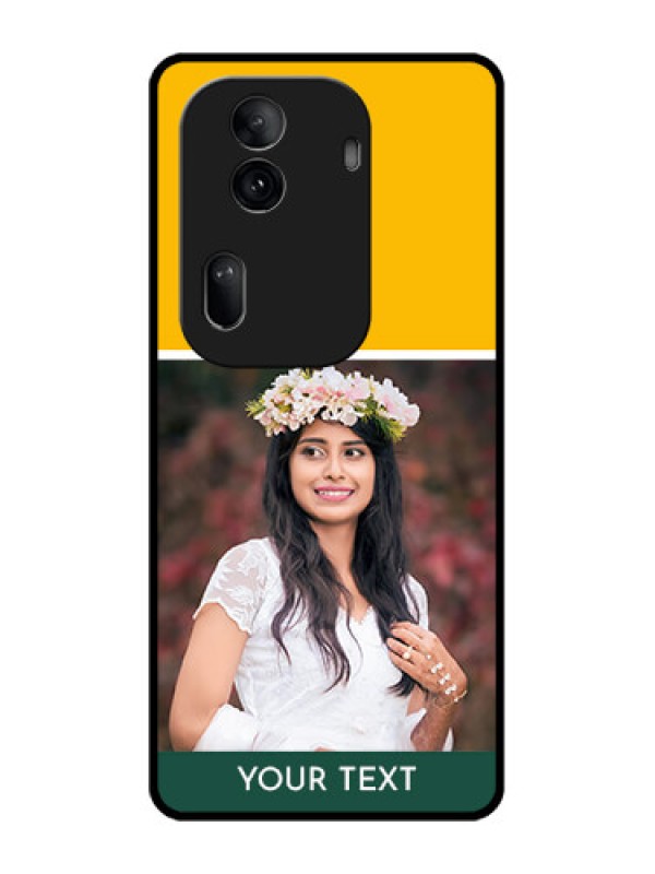 Custom Oppo Reno 11 Pro 5G Custom Glass Phone Case - Love You Design