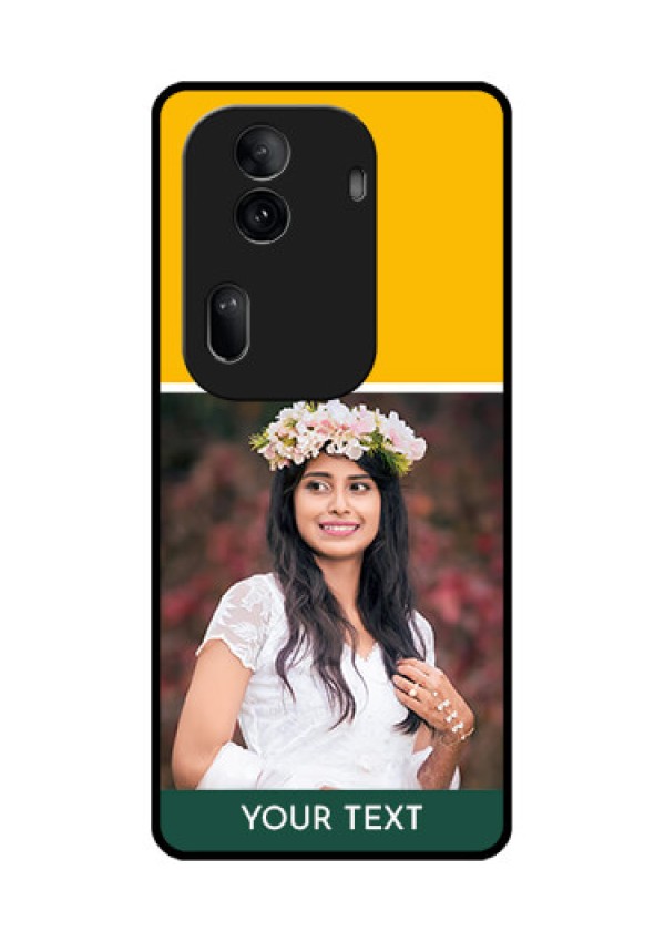 Oppo Reno 11 Pro 5G Custom Glass Phone Case - Love You Design