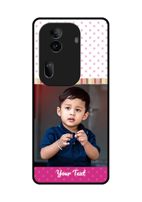 Oppo Reno 11 Pro 5G Custom Glass Phone Case - Cute Girls Cover Design