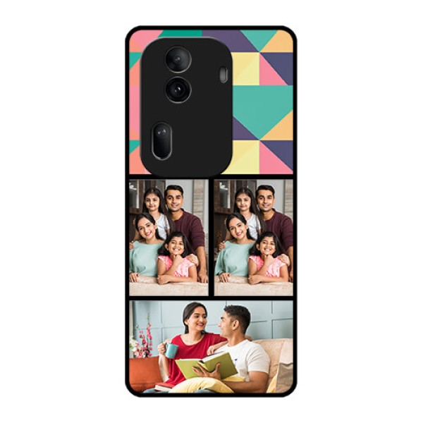 Oppo Reno 11 Pro 5G Custom Glass Phone Case - Bulk Pic Upload Design