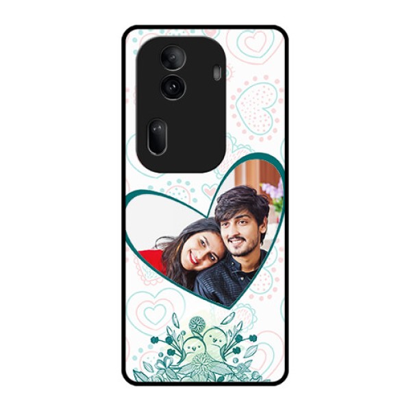 Oppo Reno 11 Pro 5G Custom Glass Phone Case - Premium Couple Design