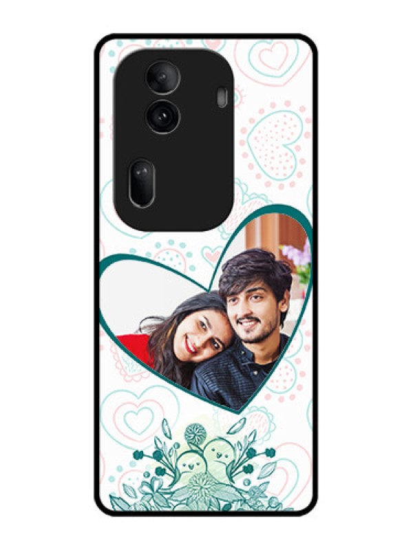 Custom Oppo Reno 11 Pro 5G Custom Glass Phone Case - Premium Couple Design