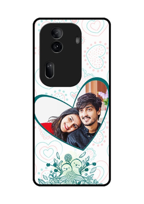 Oppo Reno 11 Pro 5G Custom Glass Phone Case - Premium Couple Design