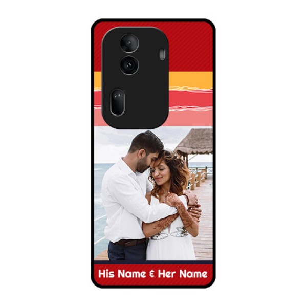 Oppo Reno 11 Pro 5G Custom Glass Phone Case - Colorful Case Design