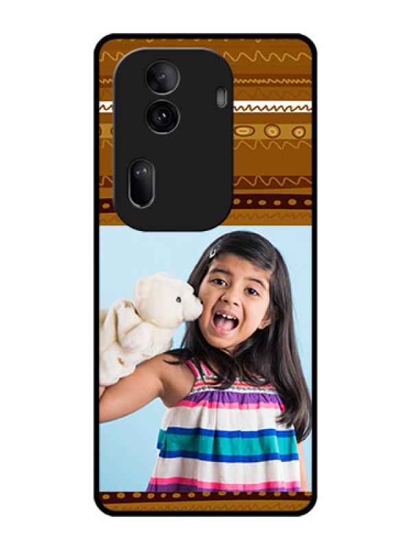 Custom Oppo Reno 11 Pro 5G Custom Glass Phone Case - Friends Picture Upload Design