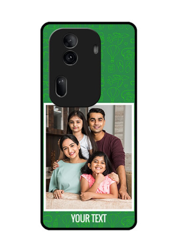 Oppo Reno 11 Pro 5G Custom Glass Phone Case - Picture Upload Design