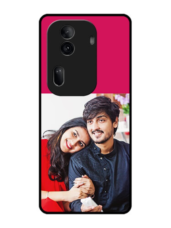 Custom Oppo Reno 11 Pro 5G Custom Glass Phone Case - Anniversary Cover Design