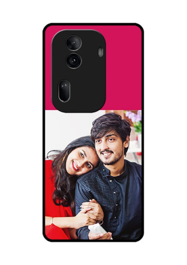 Oppo Reno 11 Pro 5G Custom Glass Phone Case - Anniversary Cover Design