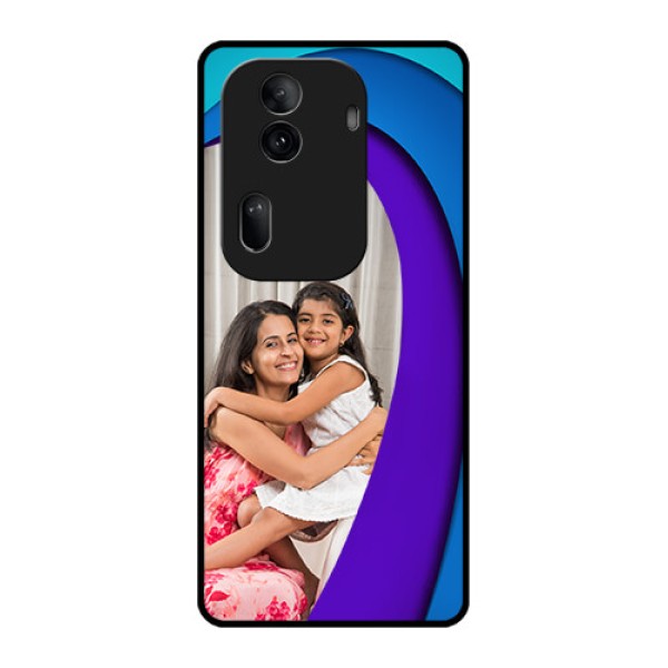 Oppo Reno 11 Pro 5G Custom Glass Phone Case - Simple Pattern Design