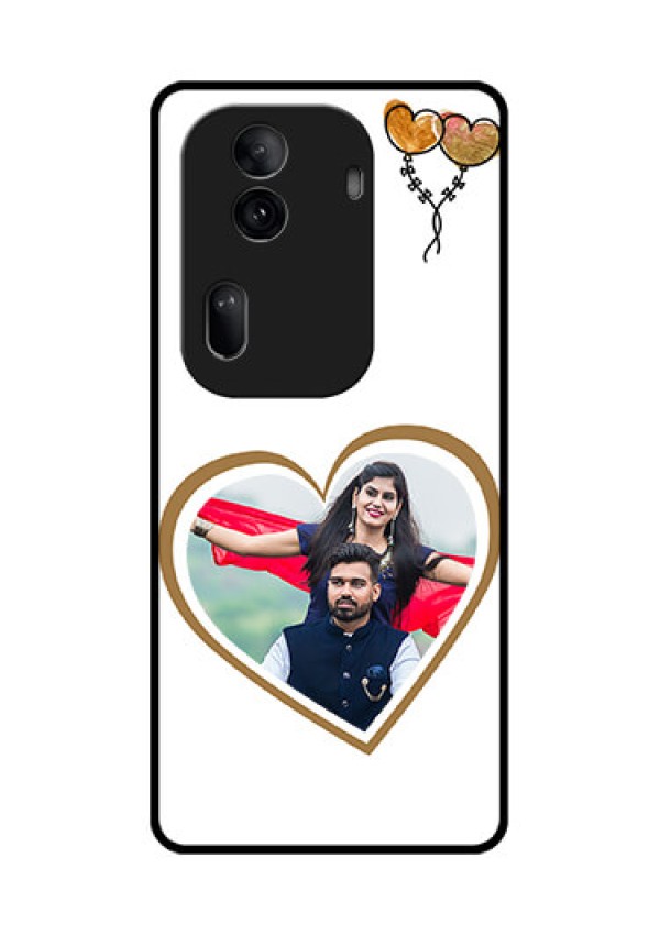 Oppo Reno 11 Pro 5G Custom Glass Phone Case - You & Me Design