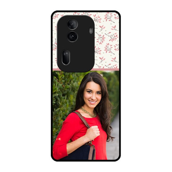 Oppo Reno 11 Pro 5G Custom Glass Phone Case - Stunning Floral Design