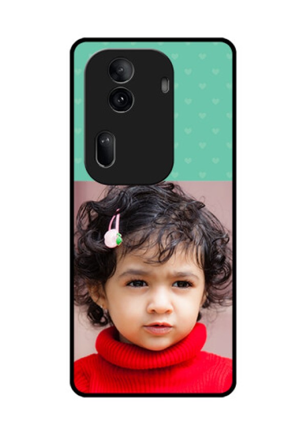 Oppo Reno 11 Pro 5G Custom Glass Phone Case - Lovers Picture Design
