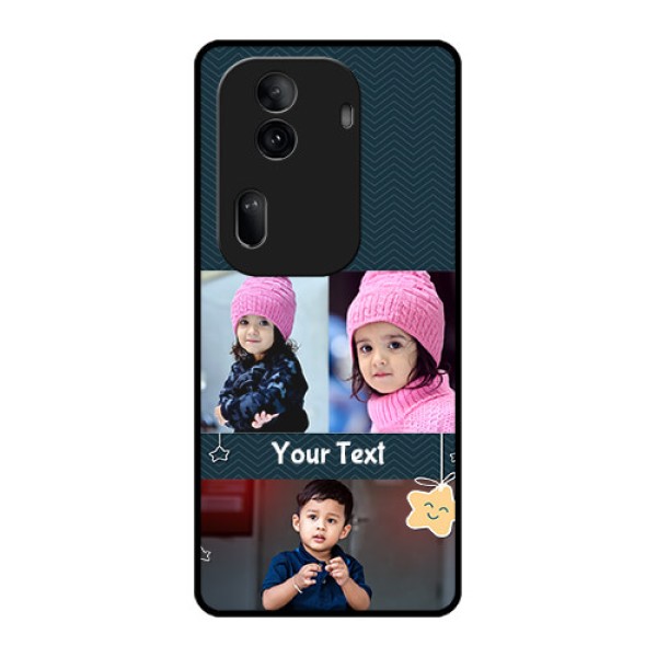 Oppo Reno 11 Pro 5G Custom Glass Phone Case - Hanging Stars Design