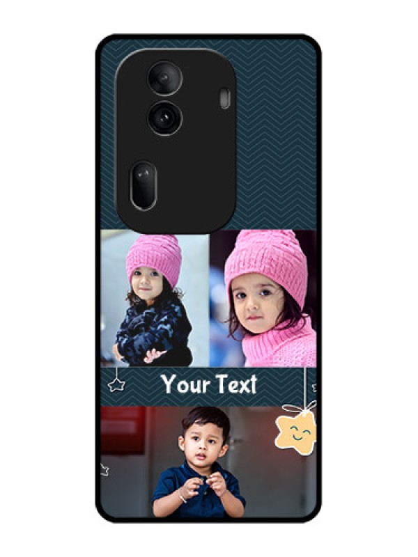 Custom Oppo Reno 11 Pro 5G Custom Glass Phone Case - Hanging Stars Design