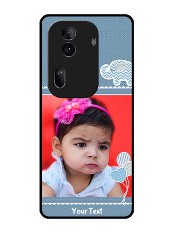 Custom Oppo Reno 11 Pro 5G Custom Glass Phone Case - With Kids Pattern Design