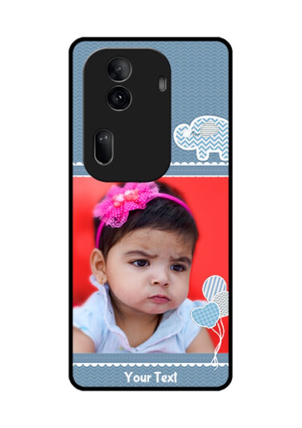 Oppo Reno 11 Pro 5G Custom Glass Phone Case - With Kids Pattern Design