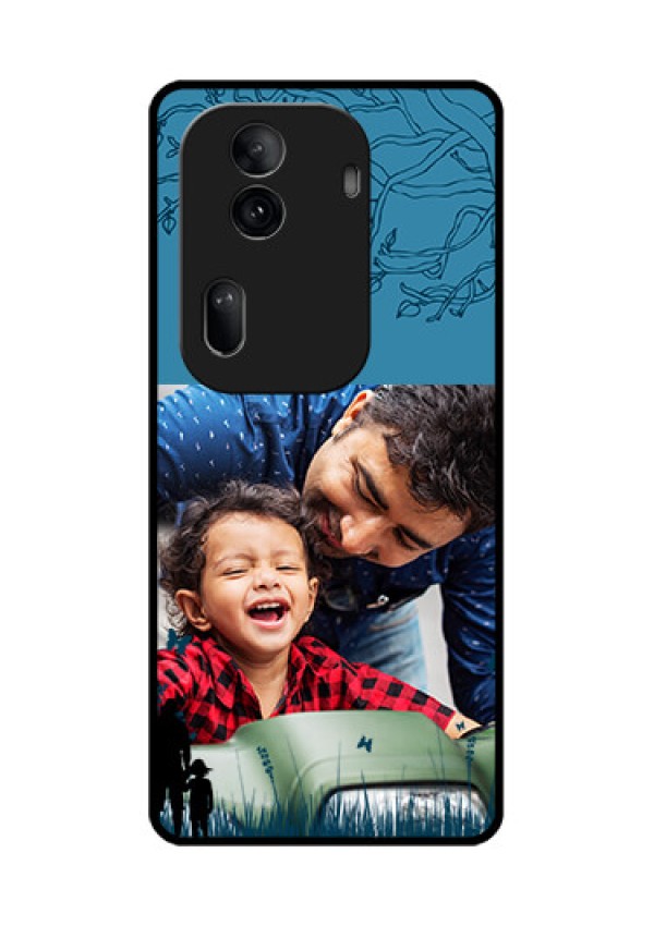 Oppo Reno 11 Pro 5G Custom Glass Phone Case - Best Dad Design