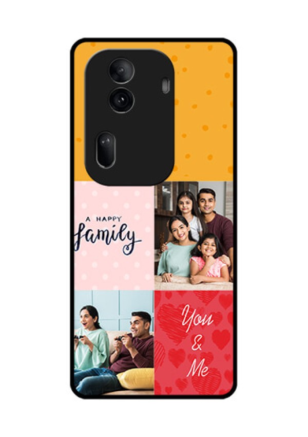 Oppo Reno 11 Pro 5G Custom Glass Phone Case - Images With Quotes Design