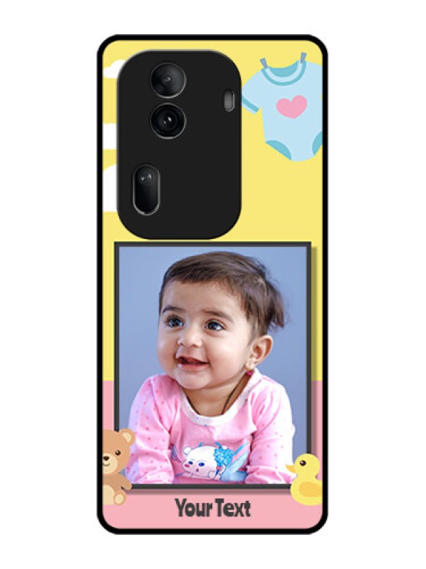 Custom Oppo Reno 11 Pro 5G Custom Glass Phone Case - Kids 2 Color Design