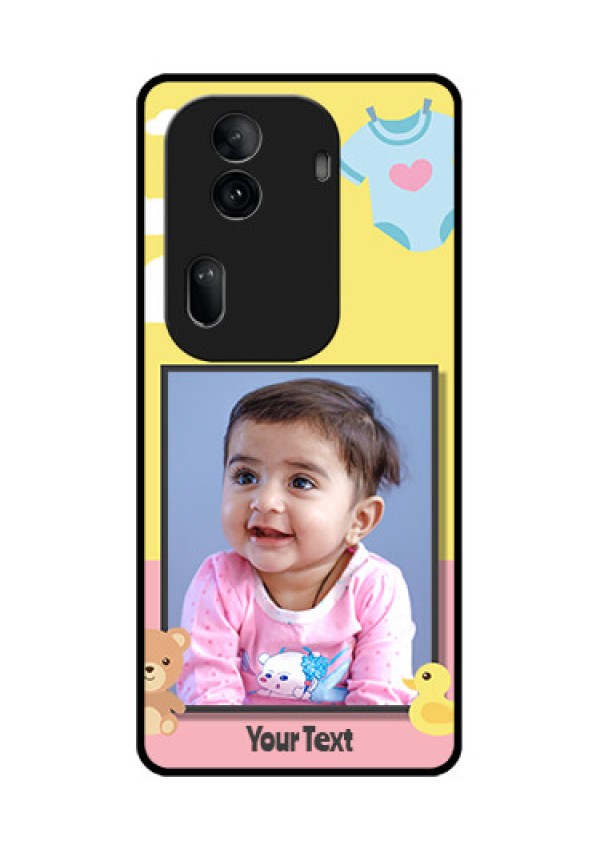 Oppo Reno 11 Pro 5G Custom Glass Phone Case - Kids 2 Color Design