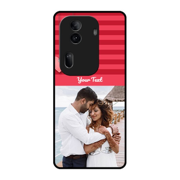 Oppo Reno 11 Pro 5G Custom Glass Phone Case - Valentines Day Design