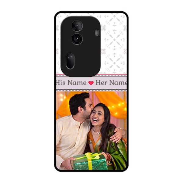Oppo Reno 11 Pro 5G Custom Glass Phone Case - With Photo And Ethnic Design