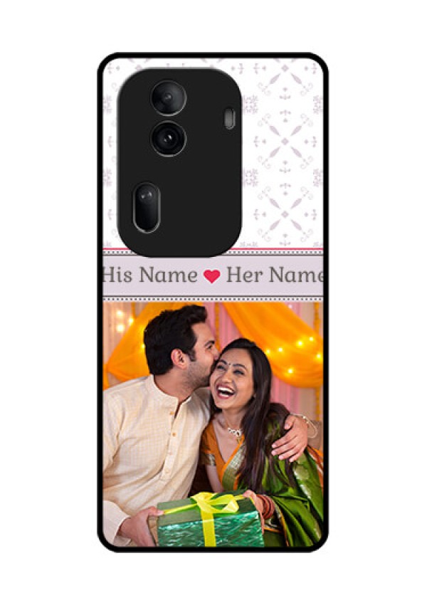 Oppo Reno 11 Pro 5G Custom Glass Phone Case - With Photo And Ethnic Design