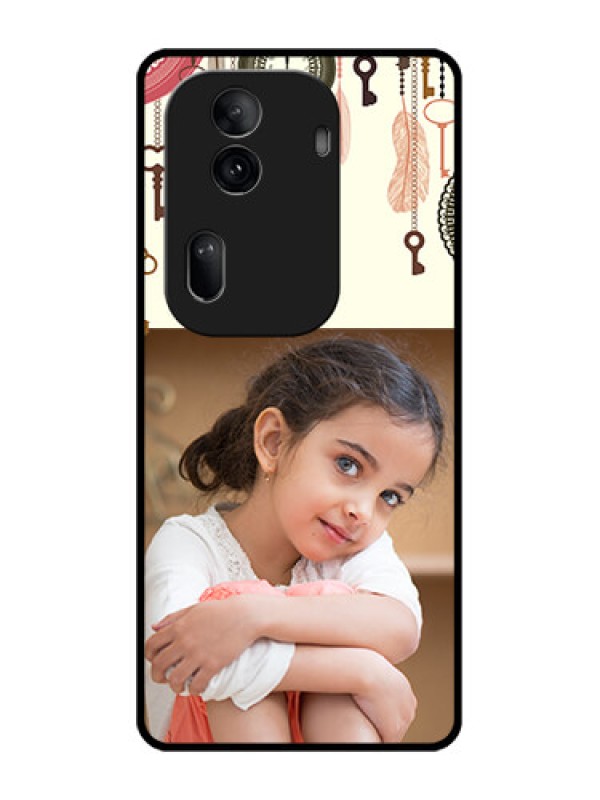 Custom Oppo Reno 11 Pro 5G Custom Glass Phone Case - Boho Style Design