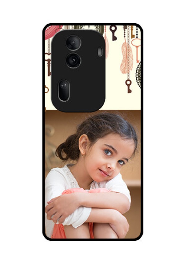 Oppo Reno 11 Pro 5G Custom Glass Phone Case - Boho Style Design