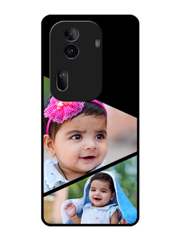 Custom Oppo Reno 11 Pro 5G Custom Glass Phone Case - Semi Cut Design