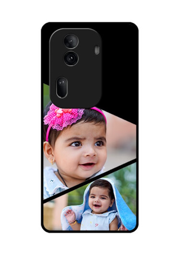 Oppo Reno 11 Pro 5G Custom Glass Phone Case - Semi Cut Design